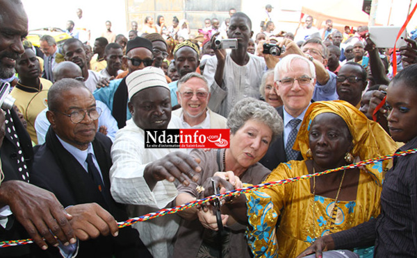 Saint-Louis: la FIDEI inaugure un centre de formation professionnelle pour les Sourds Muets.