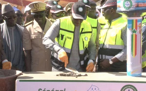 Saint-Louis : Cheikh Tidiane DIÈYE lance les travaux de construction d’un nouveau château d’eau à Mpal