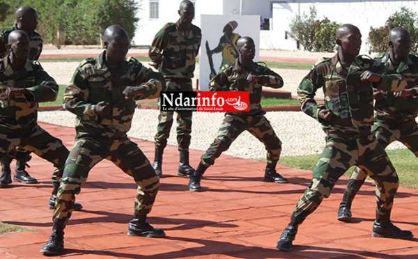 Chorégraphie militaire : belle démonstration des soldats du Contingent 2015/3. Regardez !