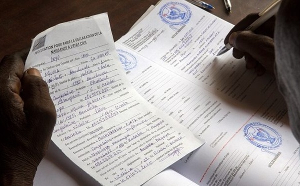 Sénégal : Vers la gratuité des déclarations d’état civil ?