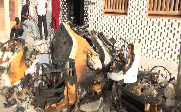 Cité Niakh : un incendie ravage un conteneur de 63 millions FCFA