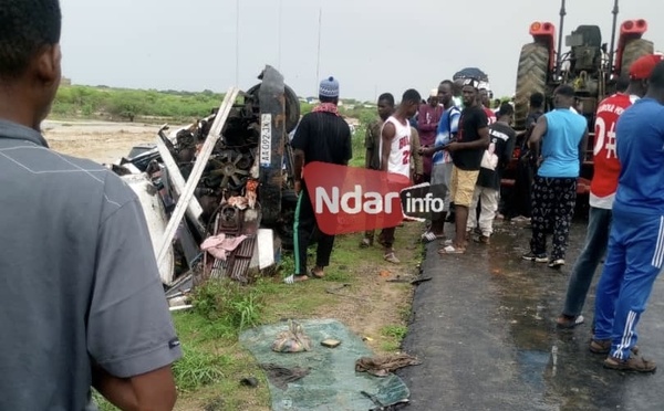 Neuf blessés dans une nouvelle collision sur l’axe Rao–Gandon (photos)