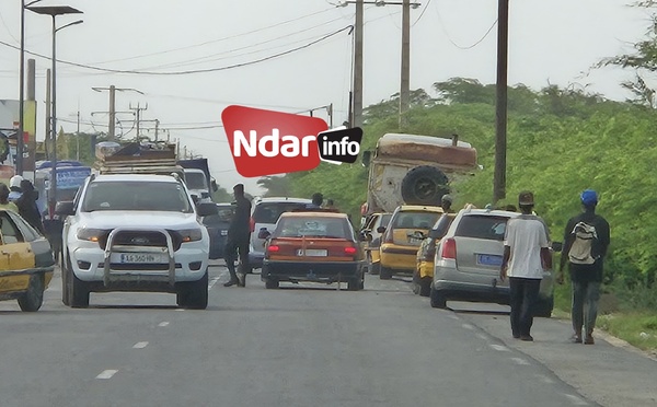 URGENT | Collision entre un camion et une charrette à l’entrée de Saint-Louis, un blessé grave