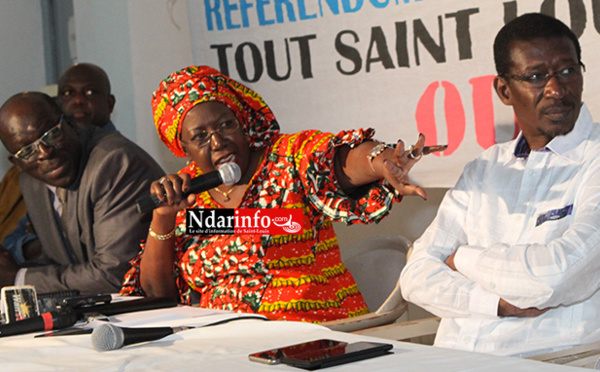 La contre-attaque  du « OUI »: « les partisans du  NON n’ont pas d’arguments solides sur le referendum », selon Mansour FAYE.