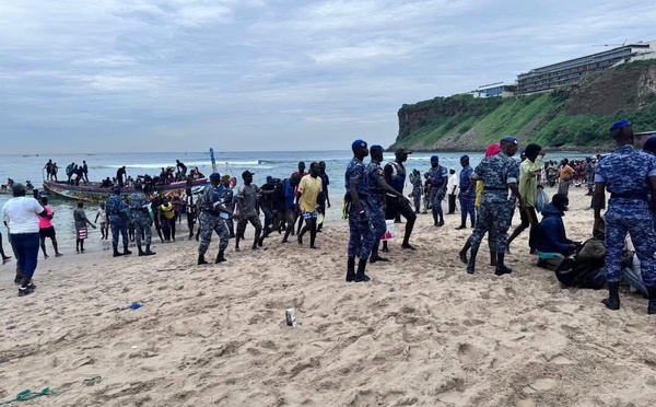 Ouakam : Des migrants abandonnés en mer accostent sur la plage de Dakar