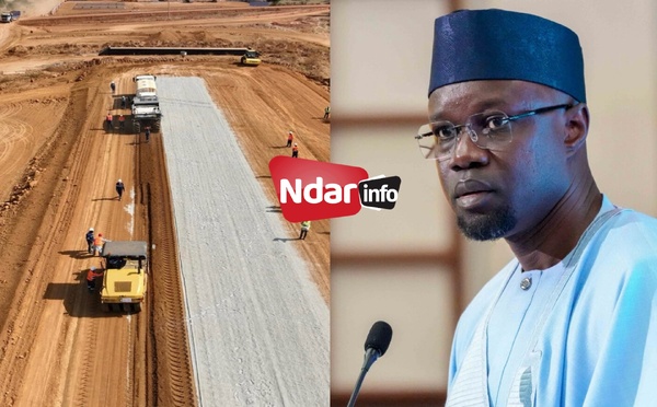 Autoroute Dakar–Saint-Louis : Sonko ordonne l’accélération des travaux