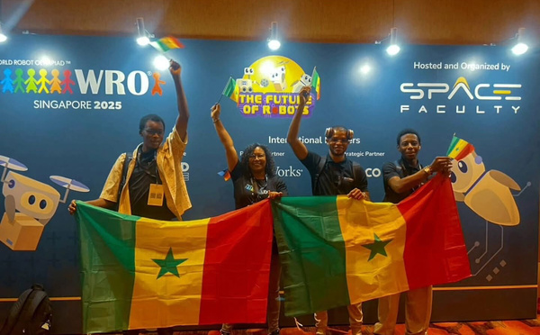 Robotique : le Sénégal décroche une médaille de bronze au World Robot Olympiad à Singapour