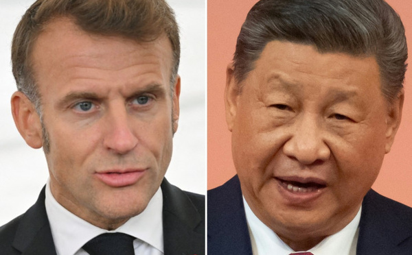 Macron menace la Chine de sanctions douanières si le déficit commercial persiste