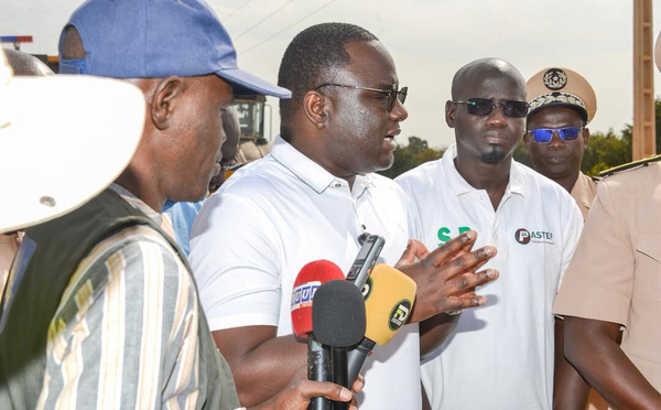 Mbirkilane-Mabo : Déthié Fall tape du poing sur la table face au retard des travaux
