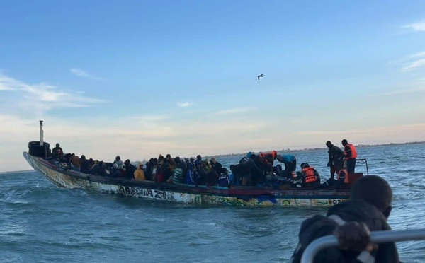 SAINT-LOUIS : 96 migrants secourus en mer par la Marine