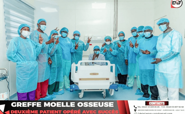 Sénégal : Dalal Jamm réussit une 2e greffe de moelle osseuse 100 % locale