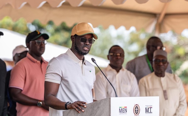 Ziguinchor : Diomaye lance les travaux du lycée Nation-Armée, un projet de 10,1 milliards FCFA