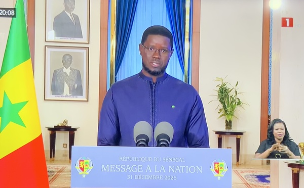 Bassirou Diomaye Faye : "Notre projet de transformation reste ma boussole"