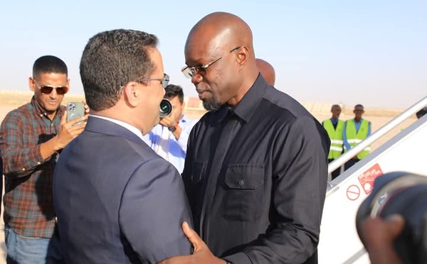 Le Premier ministre mauritanien El Moctar Ould Djay en visite officielle au Sénégal