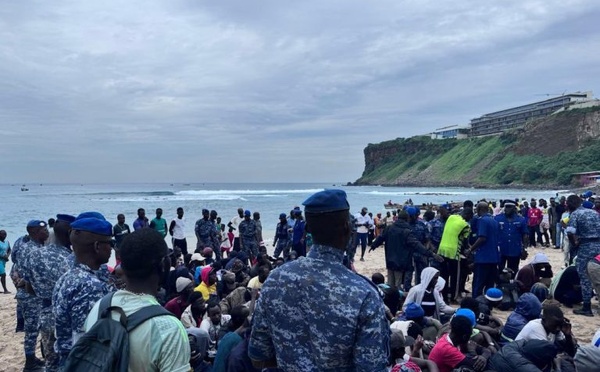 Une pirogue partie de Gambie avec 61 migrants secourue à Mbattal après une panne GPS