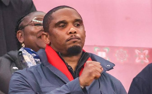 Samuel Eto'o suspendu 4 matchs et condamné à 11 millions FCFA par la CAF