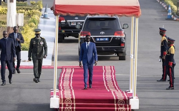 Guinée Conakry : Diomaye à la prestation de serment de Mamadi Doumbouya