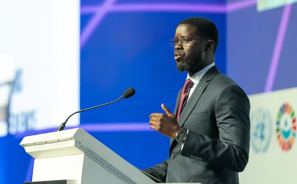 Bassirou Diomaye Faye : "Les crises de l'eau fragilisent les économies"