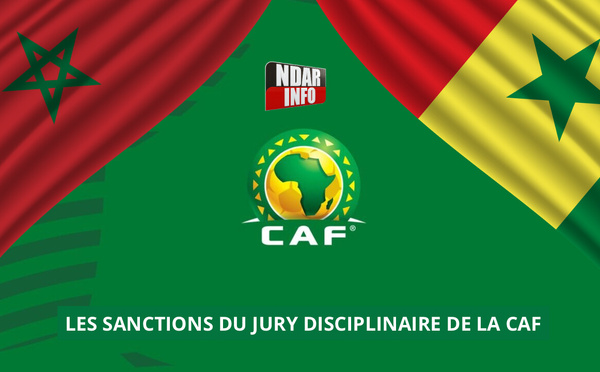 Sanctions du Jury Disciplinaire de la CAF : Voici le communiqué intégral