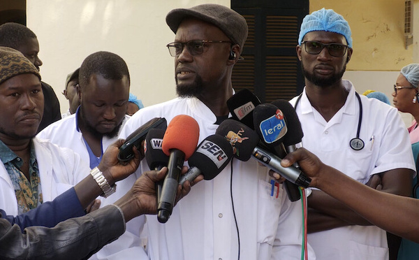 Hôpital régional de Saint-Louis : le personnel en sit-in pour 7 mois d'indemnités impayées