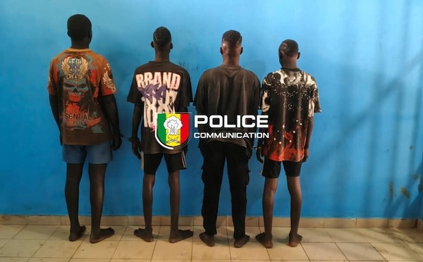 Sécurité à Jaxaay : Quatre membres d'une association de malfaiteurs déférés au parquet
