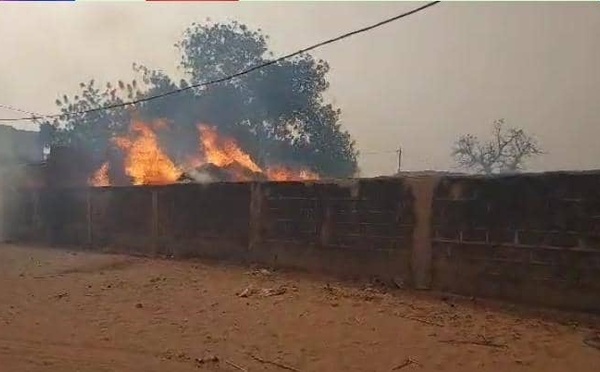 15 maisons et 115 cases brûlées : Le bilan impressionnant du feu à Koungheul ce mercredi
