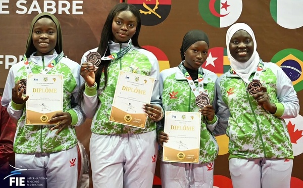"La pluie de médailles" : Le Sénégal brille aux Championnats d’Afrique d’Escrime