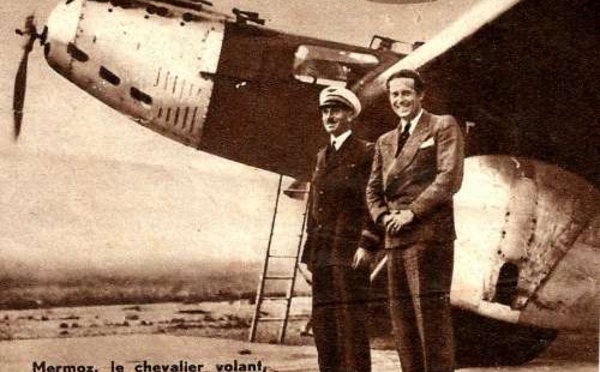 Le 13 mai 1930 dans le ciel : Mermoz transporte du courrier de Saint-Louis du Sénégal à Natal au Brésil