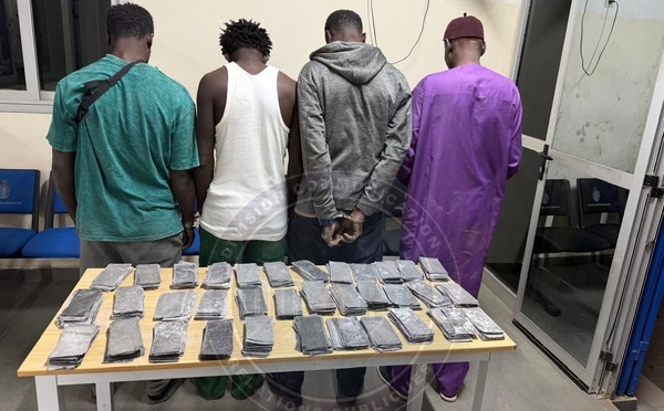 Rufisque : Saisie de deux milliards de FCFA en billets noirs à la cité Taco