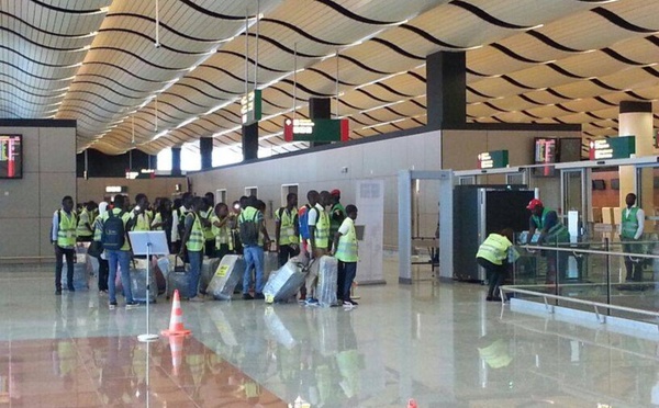 Aéroport Blaise Diagne : 200 millions de Fcfa de haschich saisis au scanner