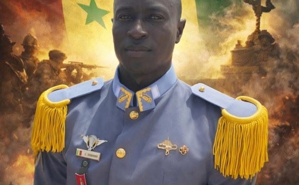 Hommage à un héros : Le capitaine André Senghor tombe au champ d'honneur