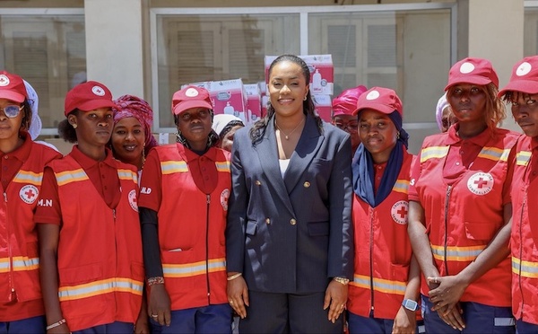 Social : Absa Faye promet d'être la voix des équipes de la Croix-Rouge