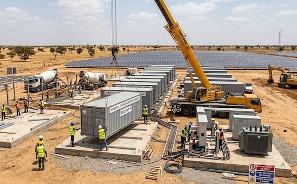 Énergie : Le Sénégal lance à Diass sa première centrale de stockage par batteries