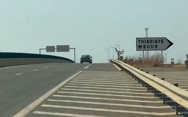 Autoroute Mbour-Kaolack : Le tronçon Mbour-Thiadiaye ouvert ce 29 avril