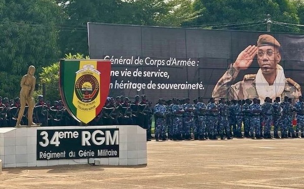 Mali : Hommage national au colonel Sadio Camara tué au front