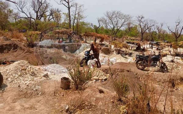 Lutte contre l'exploitation illégale : le GARSI 2 démantèle des sites d'orpaillage clandestin à Saraya