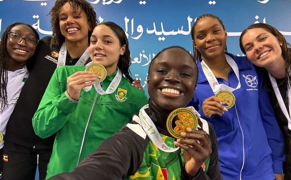 Natation : Oumy Diop sacrée championne d’Afrique avec un record national historique