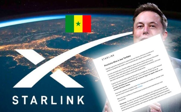 Tarifs Starlink au Sénégal : l'opérateur annule la hausse et évoque un envoi d'e-mail par erreur