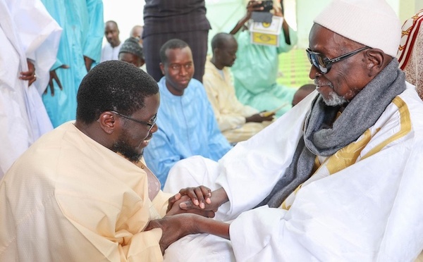Touba : Hommage de Bassirou Diomaye Faye à Serigne Cheikh Saliou