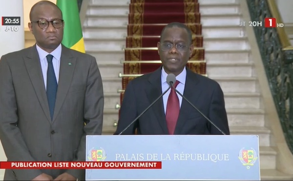 Liste complète du Gouvernement : L'alliage de technocrates et de politiques.