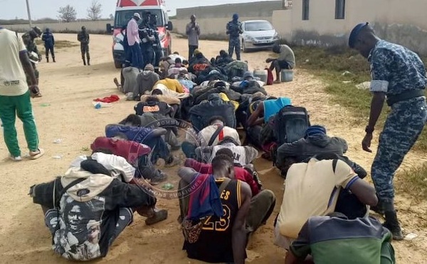 Saint-Louis : 126 migrants clandestins interceptés à l'Hydrobase