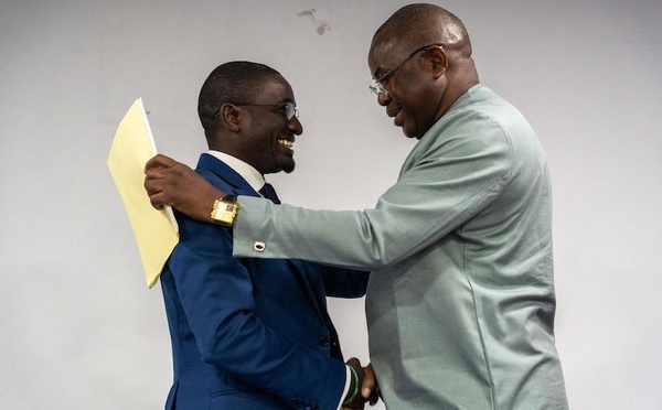 Fonction publique : Olivier Boucal passe le témoin à Mamadou Lamine Dianté