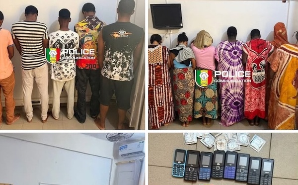 Dakar : Démantèlement d'un réseau de proxénétisme et de prostitution à la Médina