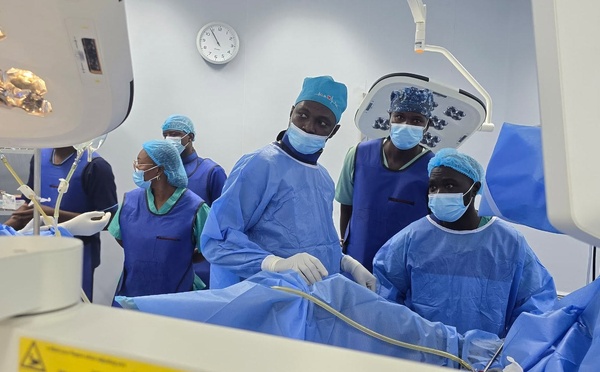 Hôpital de Touba : 14 patients opérés par cœlioscopie et technologie laser
