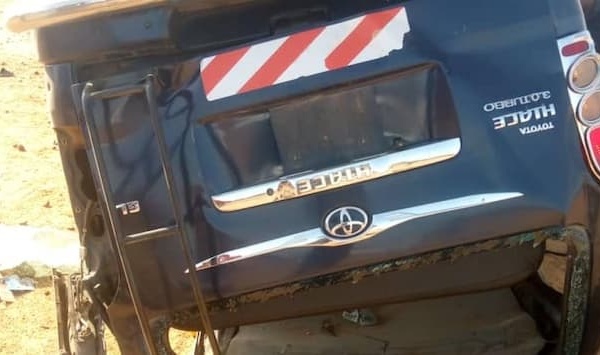 Aérelao : un mini-car se renverse, aucune victime déplorée