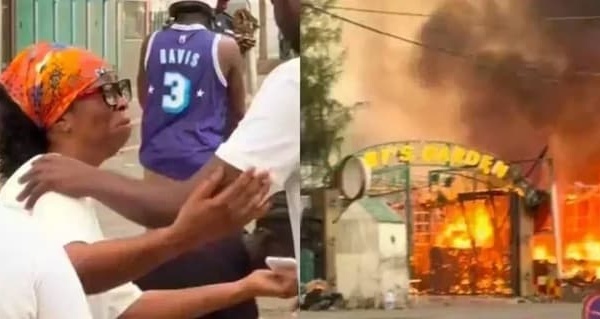 Dakar : le complexe Aby's Garden d'Aby Ndour ravagé par un incendie