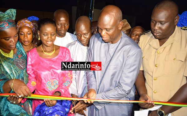 Saint-Louis - Inauguration de la Case des Tout-petits à PIKINE : Thérèse Faye DIOUF invite les populations à s'impliquer dans sa gestion.