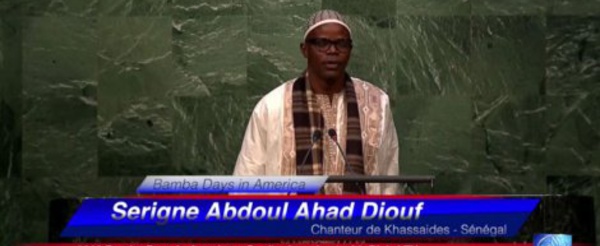 Bamba Day : Les "Khassaids" de Serigne Touba chantés à la tribune de l'ONU