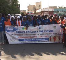 Saint-Louis : Lancement du projet "Athletics for Future" pour booster le leadership des filles par le sport