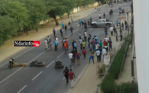 Direct - Mort de Fallou SENE : le Rectorat de l'Ugb saccagé, la RN2 bloquée